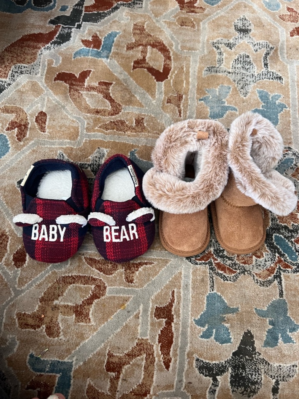 Baby shoes- 6-12 month Bearpaw & Dearfoam